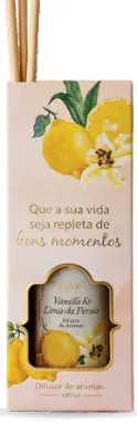 Difusor Vanilla e Lima da Pérsia 100ml — Êvie D’Parfum