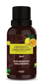 Óleo Aromático Chocolate e Limão Siciliano 30ml — Êvie D’Parfum